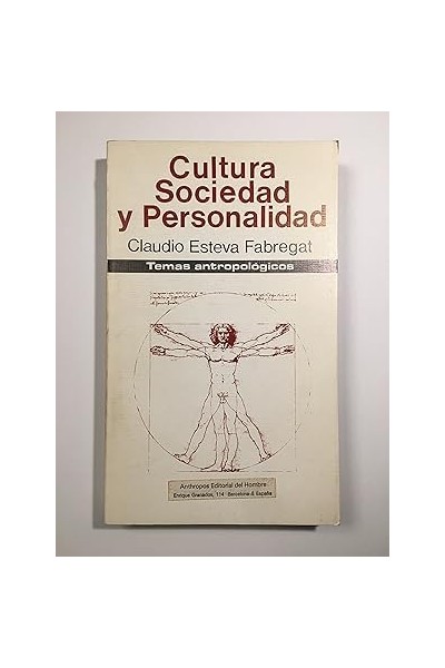 Cultura, sociedad y personalidad (Temas antropologicos)